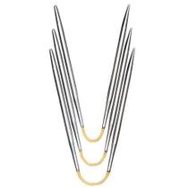 Kit 3 Agulhas para Tricô Addi Crasytrio Kit 3 Agulhas para Tricô Addi Crasytrio