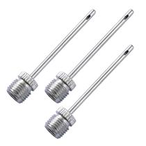 Kit 3 Agulhas Rosqueável Poker Para Encher Bolas