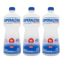 Kit 3 Álcool de Limpeza Classico CoperAlcool 46 INPM 1 Litro Kit 3 Álcool de Limpeza Classico CoperAlcool 46 INPM 1 Litro