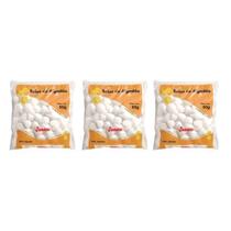 Kit 3 Algodão Bola Branca Sussex 50g Kit 3 Algodão Bola Branca Sussex 50g