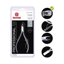 Kit 3 Alicate Cutícula 722 Manicure Profissional Inox Mundial