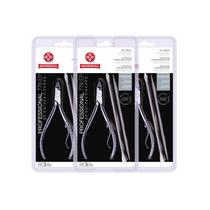 Kit 3 alicate cuticula 778-ep com espatula dupla e palito professional premium inox mundial Kit 3 alicate cuticula 778-ep com espatula dupla e palito professional premium inox mundial