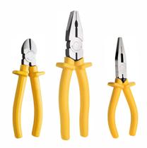 Kit 3 Alicates Corte/Universal/Bico Uso Profissional