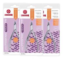 Kit 3 alicates cutícula 775 professional touch inox Kit 3 alicates cutícula 775 professional touch inox