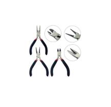 Kit 3 Alicates De Joias, Bijuterias, Miçangas, Artesanato ou Pescaria - IMT