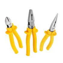 Kit 3 Alicates, Universal e Meia Cana Reto e de Corte VONDER Kit 3 Alicates, Universal e Meia Cana Reto e de Corte VONDER