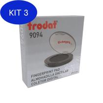 Kit 3 Almofada Para Impressão Digital Ø41Mm Trodat