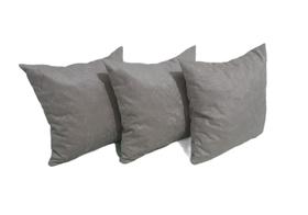 Kit 3 Almofadas Decorativas Cheias 45x45cm com zíper Bege Kit 3 Almofadas Decorativas Cheias 45x45cm com zíper Bege