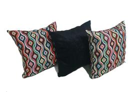 Kit 3 Almofadas Decorativas Cheias 45x45cm com zíper Kit 3 Almofadas Decorativas Cheias 45x45cm com zíper