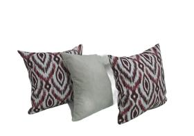 Kit 3 Almofadas Decorativas Cheias 45x45cm com zíper