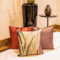 Kit 3 Almofadas Decorativas Jade 50x50 c/(Enchimento) Havia