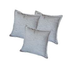 Kit 3 Almofadas Decorativas Pequenas Quadradas