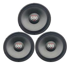 Kit 3 alto falante woofer ultravox pancadao 12 polegadas 680w rms 4 ohms Kit 3 alto falante woofer ultravox pancadao 12 polegadas 680w rms 4 ohms