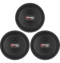 Kit 3 alto falantes woofer taramps 12 ml 570s 4 ohms