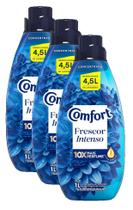 kit 3 Amaciante Comfort Concentrado Frescor Intenso 1L kit 3 Amaciante Comfort Concentrado Frescor Intenso 1L