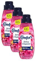 kit 3 Amaciante Concentrado Comfort Brisa Elegante 500ml kit 3 Amaciante Concentrado Comfort Brisa Elegante 500ml