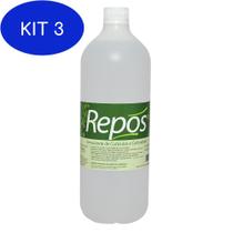 Kit 3 Amaciante de Cuticulas e Calosidade Repos 900ml