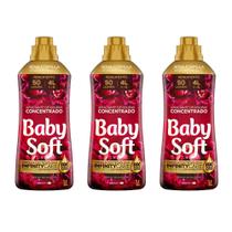 Kit 3 Amaciantes Concentrado Baby Soft Desejo Envolvente 1l Kit 3 Amaciantes Concentrado Baby Soft Desejo Envolvente 1l