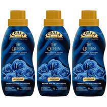 Kit 3 Amaciantes Concentrados Coala The Queen 1L Maciez Intensa e Perfume Duradouro Kit 3 Amaciantes Concentrados Coala The Queen 1L Maciez Intensa e Perfume Duradouro