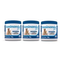 Kit 3 Aminomix Pet Vetnil - 100g