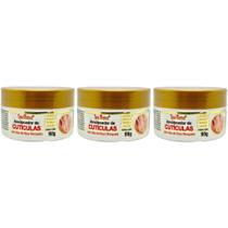Kit 3 Amolecedor de Cutículas com Óleo de Rosa Mosqueta 90g