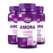 Kit 3 Amora Miura Unilife 60 Comprimidos