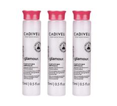 kit 3 Ampola Capilar 15ml Cadiveu Professional Glamour Essentials