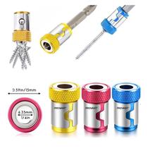 Kit 3 Anéis Super Imã Magnético Para Parafusadeira 1/4 Universal