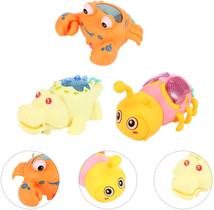 Kit 3 animais a corda com luz brilham no escuro e andam brinquedo