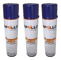 KIT 3 Anti Respingo Solda Sem Silicone 400ml Incolor Apollo 250g