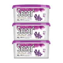 Kit 3 Antimofo Secar Original 80g Gaveta Cômoda Armário Balcão Despensa Closet Pentadeira Cozinha Banheiro Umidade Antiumidade Desumidificador