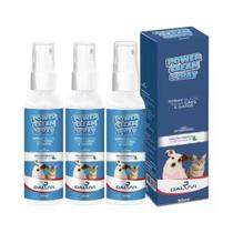 Kit 3 Antitártaro Cães Gatos Power Clean Spray