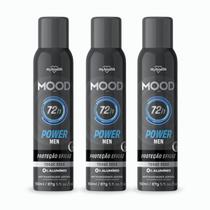 Kit 3 Antitransp. AE Power Men Mood 150ml Desodorante Mascul
