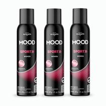 Kit 3 Antitranspirante AE Sport Women Mood 150ml Desodorante