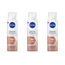 Kit 3 Antitranspirante Nivea Derma Protect Clinical 150 Ml