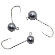 Kit 3 Anzol Pesca Jig Head P/ Isca Soft Camarao Grubs Shads