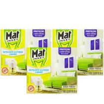 Kit 3 Aparelho Elétrico Com Refil Líquido Mata Pernilongo