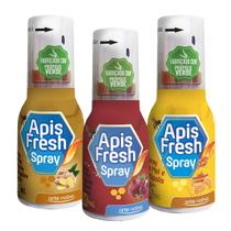 Kit 3 Apis Fresh Spray Própolis, Romã e Gengibre 35ml