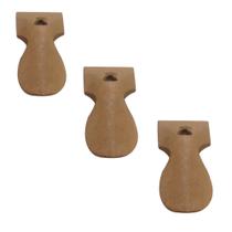 Kit 3 Apitos De Samba Bico De Pato De Madeira - Brazucapas