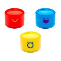 Kit 3 Apontadores Duplo Com Deposito Joy Pote Kit 3 Apontadores Duplo Com Deposito Joy Pote