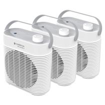 Kit 3 Aquecedores Elétricos Miniconfort 1800W com Termostato Ajustável Oster 220V Kit 3 Aquecedores Elétricos Miniconfort 1800W com Termostato Ajustável Oster 220V