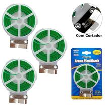Kit 3 Arames Plastificados 30 Metros com Cortador 1223 WESTERN