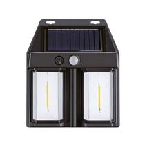 KIT 3 Arandela Dupla Luminária Solar Externa Led Abajur