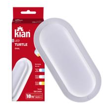 Kit 3 Arandela Tartaruga Led Branca IP65 18w Branco Neutro 4000K