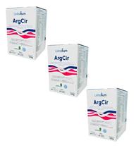 Kit 3 Argcir Linhahum 30 Sachês 15g Sabor Laranja E Limão Cicatrização Fortalecimento Imunidade