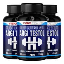 Kit 3 Argi ol H Plus 60 Tabletes - Fisionutri