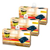 Kit 3 Armadilha Iscas Mata Barata Raid com 6 Unidades Kit 3 Armadilha Iscas Mata Barata Raid com 6 Unidades