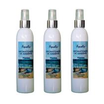 Kit 3 Aromatizador Ambientes Aroma Maria Filo Frasco 200Ml