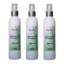 Kit 3 Aromatizador de Ambientes Aroma Bamboo 200ML Borlen Brasil Kit 3 Aromatizador de Ambientes Aroma Bamboo 200ML Borlen Brasil