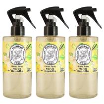 Kit 3 Aromatizador Home Spray Flor de Baunilha Giorno 250ml